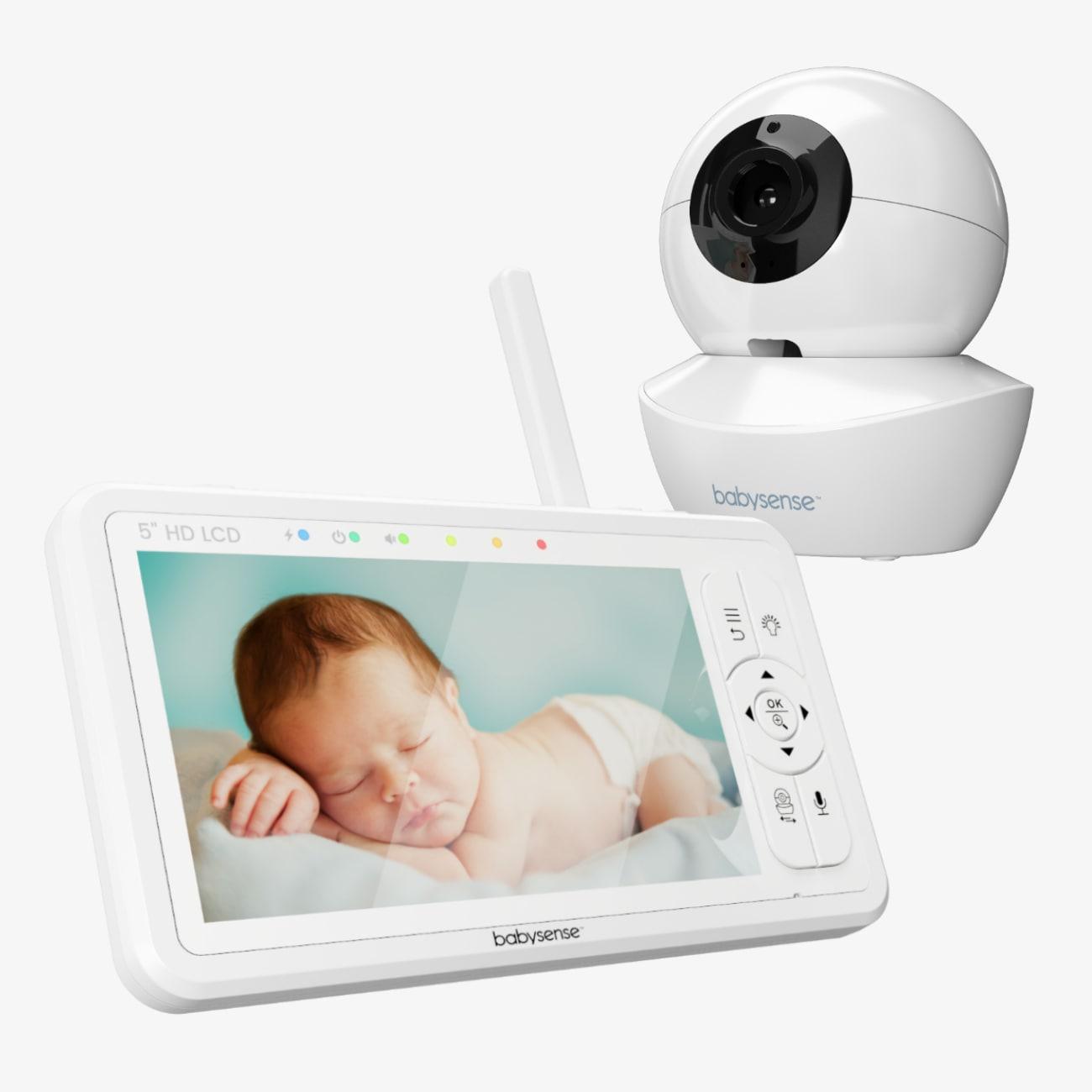 Babysense HD S2: Video Baby Monitor, One Camera, Non wifi,  Night Light & Sound Machine